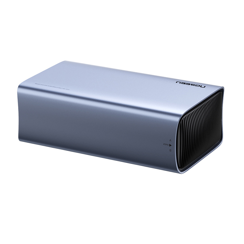 绿联CM249 USB-C3.0双盘位磁盘阵列盒 深空灰 60532
