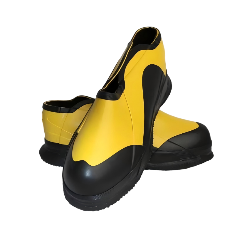亮刃 耐压胶鞋鞋套 黄黑 双高清大图
