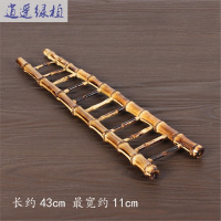 绿植竹根创意家居摆件财富节节高竹鞭小梯子竹根寓意步步高升节节高