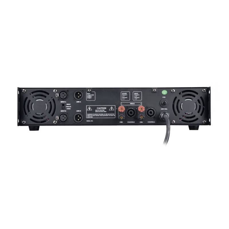 得胜 (TAKSTAR)EKA-6A 600W功率2U功放 专业纯后级功放 舞台演出会议室及餐厅KTV工程安装与户外演出