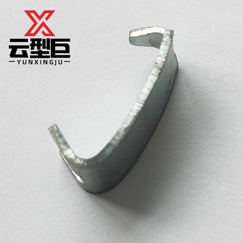 云型巨 刺丝滚笼卡扣 防盗刺滚笼刺防盗网配件 27*11mm 单位:个高清大图