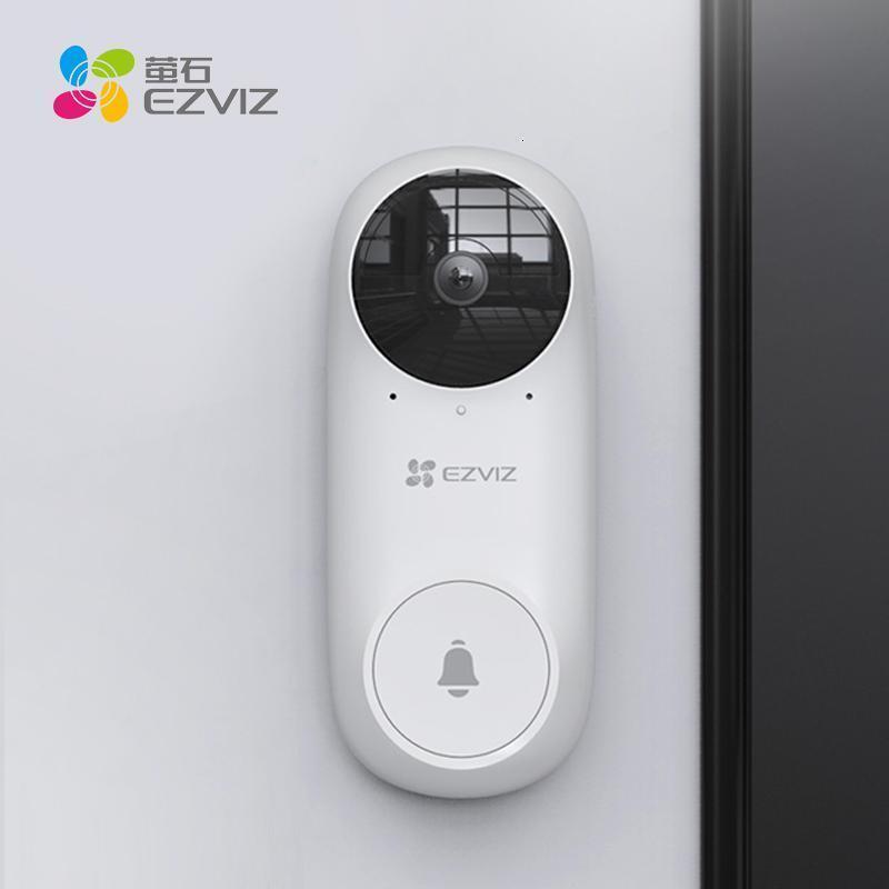 萤石猫眼DB2C带监控摄像头 (32G内存卡)家用电子对讲智能无线wifi免打孔可视铃