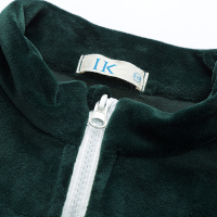 I.K童装 中大童金貂绒拉链套装 110-160cm