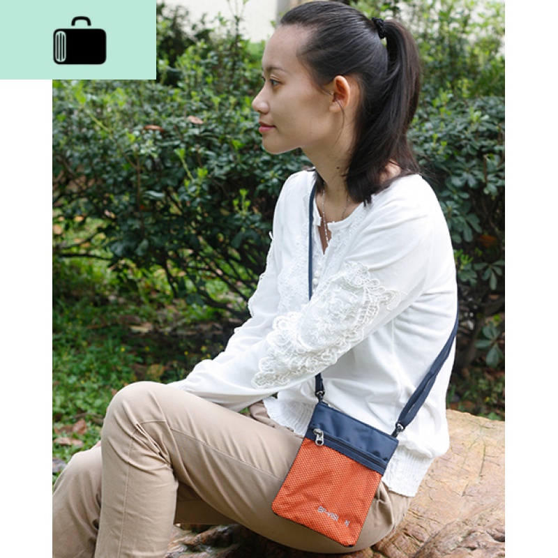 秋季散步手机包便携竖款斜挎苹果7S男女户外旅游休闲运动手机小包NEW LAKE女斜挎包高清大图