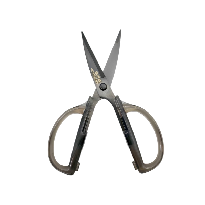 合予成SCI-02多功能剪刀黑钛工艺3CR13钢材剪刀塑料手柄防滑锋利耐磨全钢铆钉高清大图