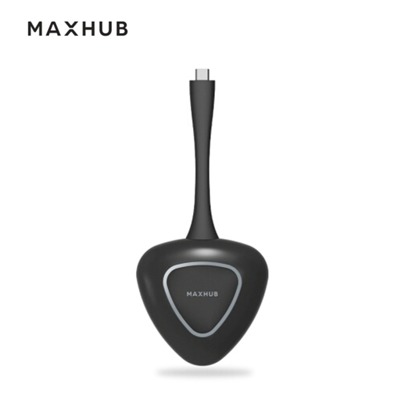 MAXHUB 无线传屏器WT02A 单点秒速传屏长按分屏 会议平板通用 Type-C接口(平板配件不能单独使用)
