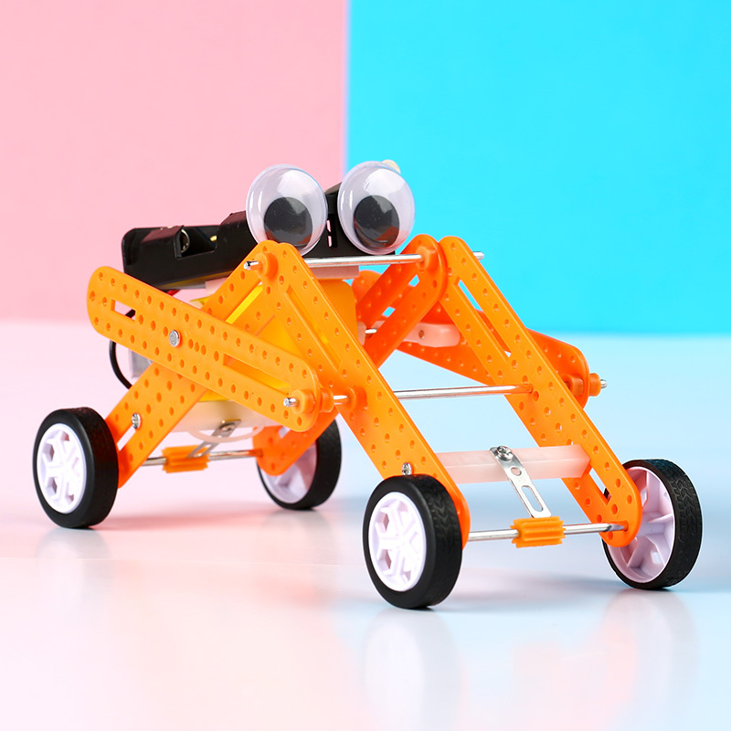 儿童科学实验玩具 科技小制作DIY手工材料小学生蠕虫机器人 盒装
