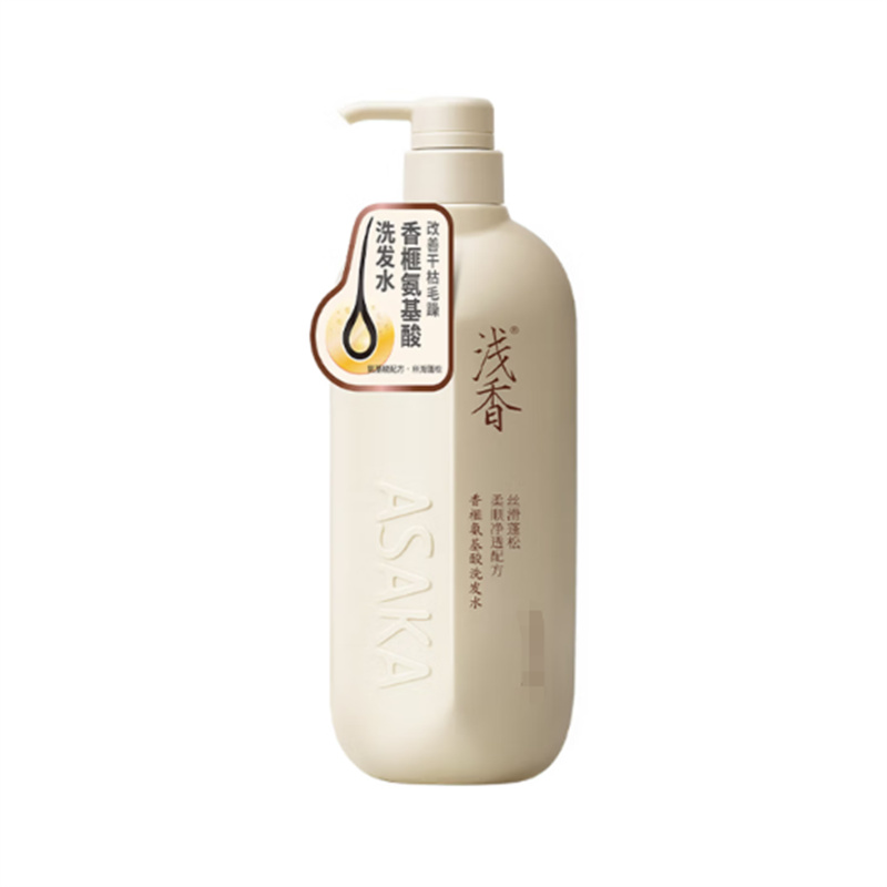 浅香(ASAKA)香榧氨基酸洗发水去屑控油洗750g
