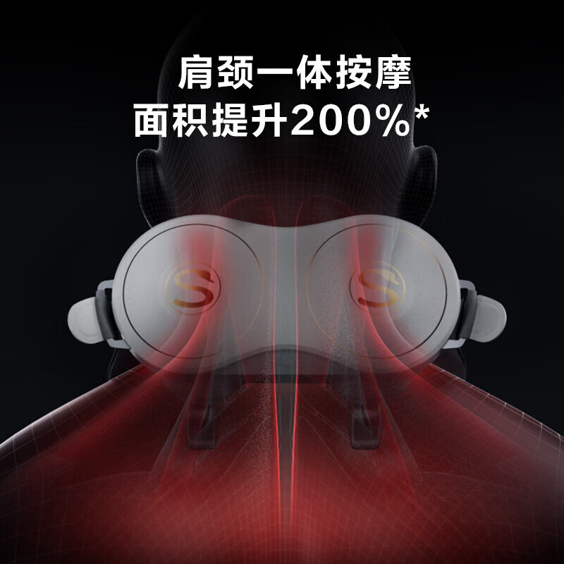 SKG颈椎按摩器 脖子物理揉捏热敷护颈按摩仪肩颈按摩仪 H7豪华款高清大图