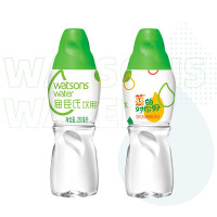 屈臣氏(Watsons) 蒸馏水饮用水 280ml*8瓶 自制蒸馏制法面膜蒸脸补水