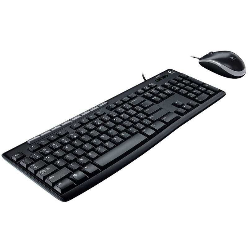 罗技（Logitech）媒体键鼠套装MK200 多媒体按键
