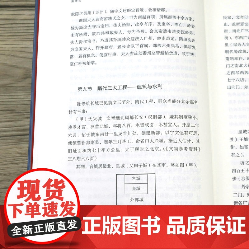隋唐史 大家学术文库史学名家岑仲勉著隋唐时期历史事件历代人物历史通考书籍高清大图