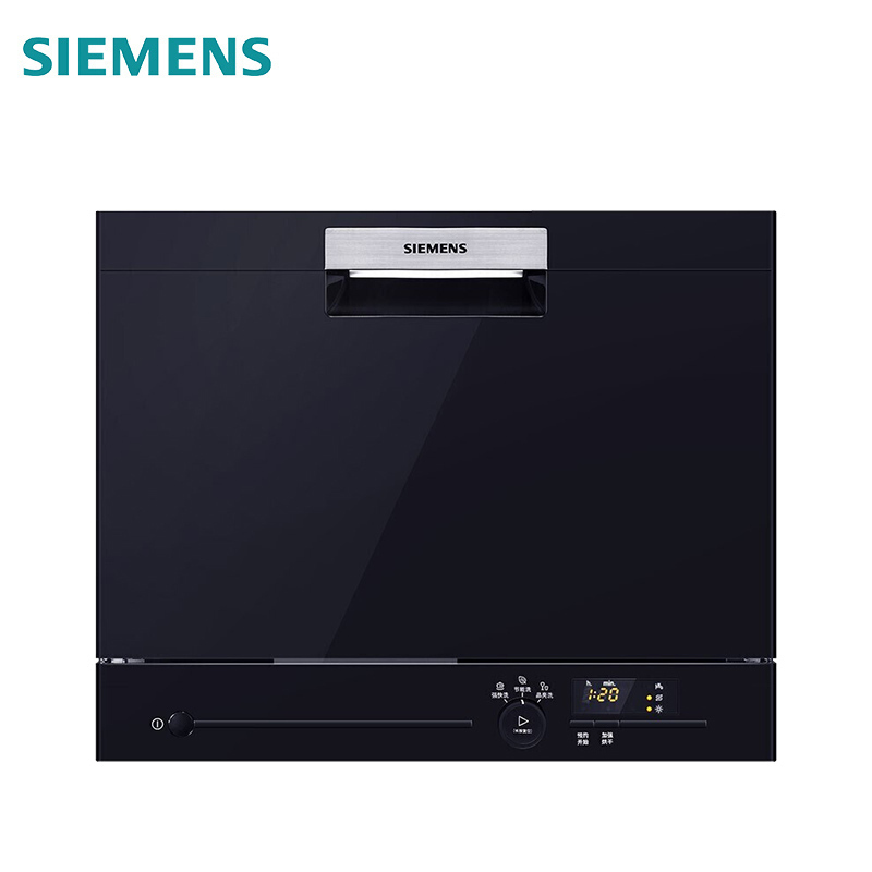 西门子(SIEMENS)洗碗机台式进口家用全自动 台式高温除菌洗碗机 6套(A版)* SK23E610TI 单位:台