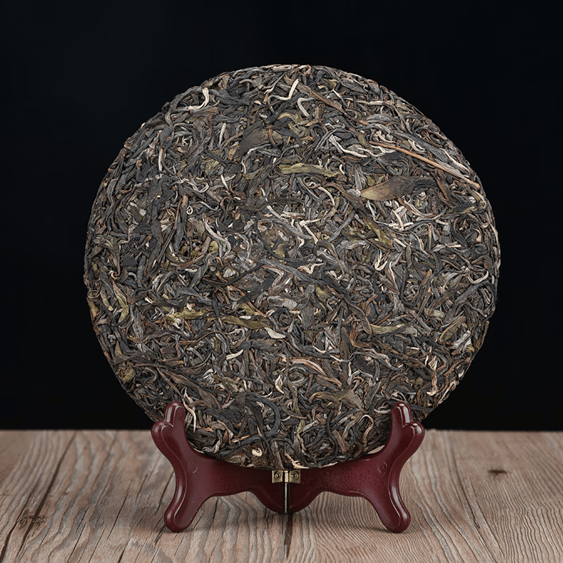 滇梵(DIAN FAN)茶叶 梵叶雅韵普洱茶饼357g/袋 云南普洱大叶种生茶高清大图