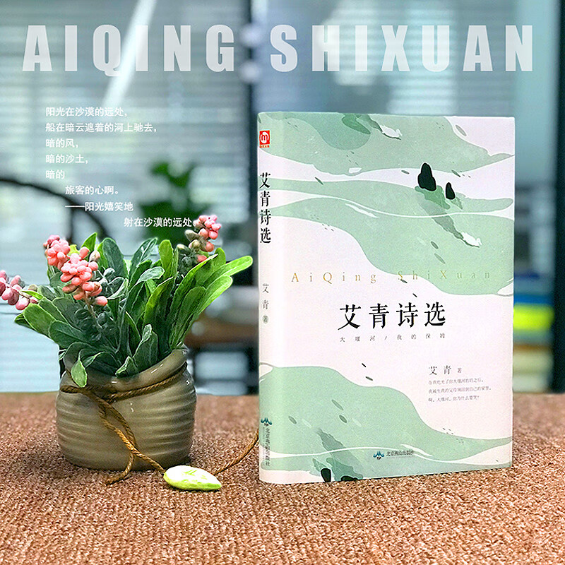 [正版]艾青诗选书 九年级上册阅读语文课外阅读初中生人民名著阅读配套诗集完整散文诗歌精选教育读物籍文学书9年级初三出版高清大图