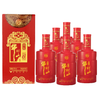 牛栏山 百年红六（6）年 35度 浓香型白酒 500ml*6瓶 整箱装