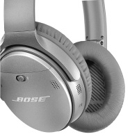 Bose QuietComfort 35 II 无线蓝降噪消噪耳机 QC35 ll 二代头戴式耳机 耳麦 银色