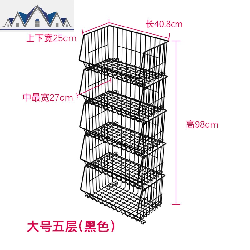 厨房蔬菜置物架菜架子多层落地蔬果收纳筐水果蔬菜收纳架家用菜篮 三维工匠高清大图