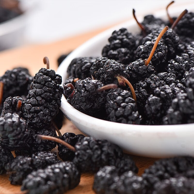 鲜记桑葚干388g/罐 蜜饯果干休闲小零食高清大图