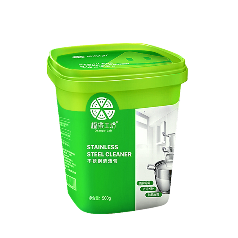 不锈钢清洁膏家用焦渍厨房锅具清洁剂洗锅底黑垢去除强力除锈神器高清大图