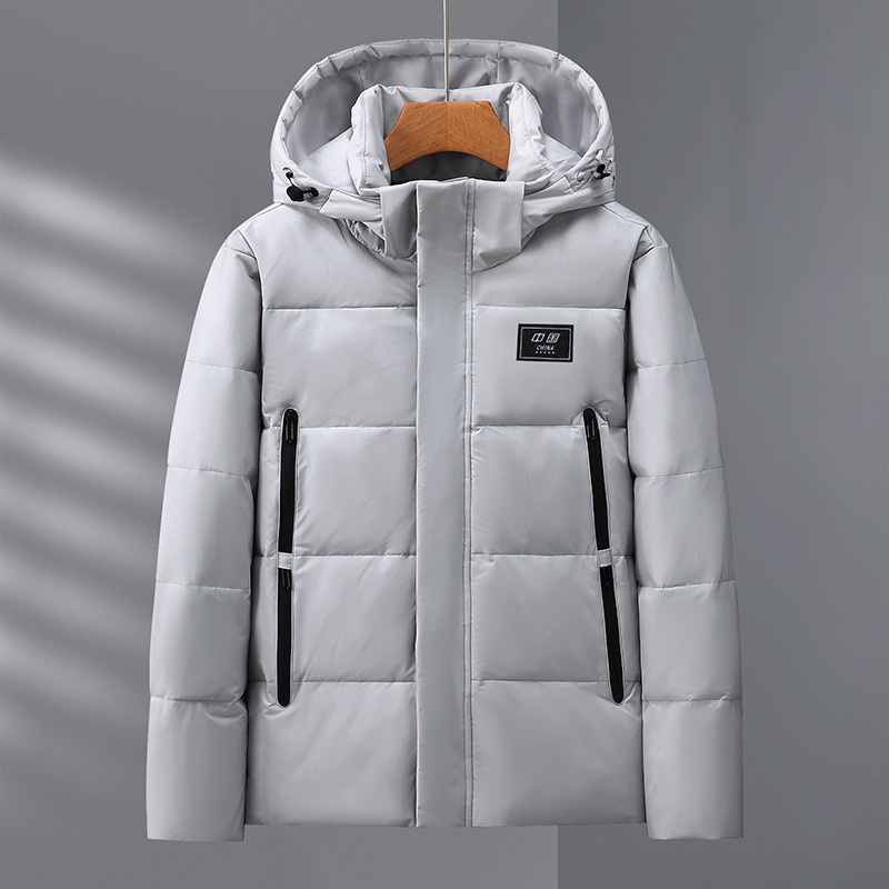 羽绒服男冬季新款连帽商务休闲百搭羽绒服可二开保暖潮牌男士外套