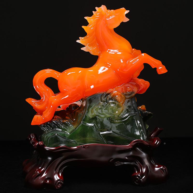 家柏饰(CORATED)电视柜马摆件工艺品家居创意客厅酒柜装饰品乔迁新居礼品高清大图