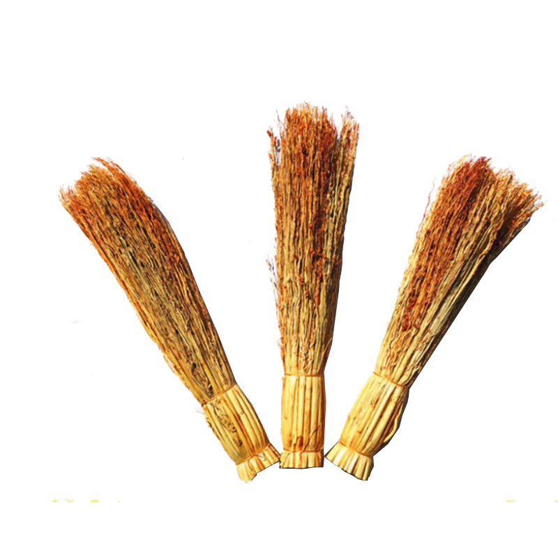 炯毅 锅刷高粱饭帚炊帚厨房小工具家居日用百货地摊货小商品赶集 全新农家手编 米刷子 刷锅刷子 34cm 把高清大图