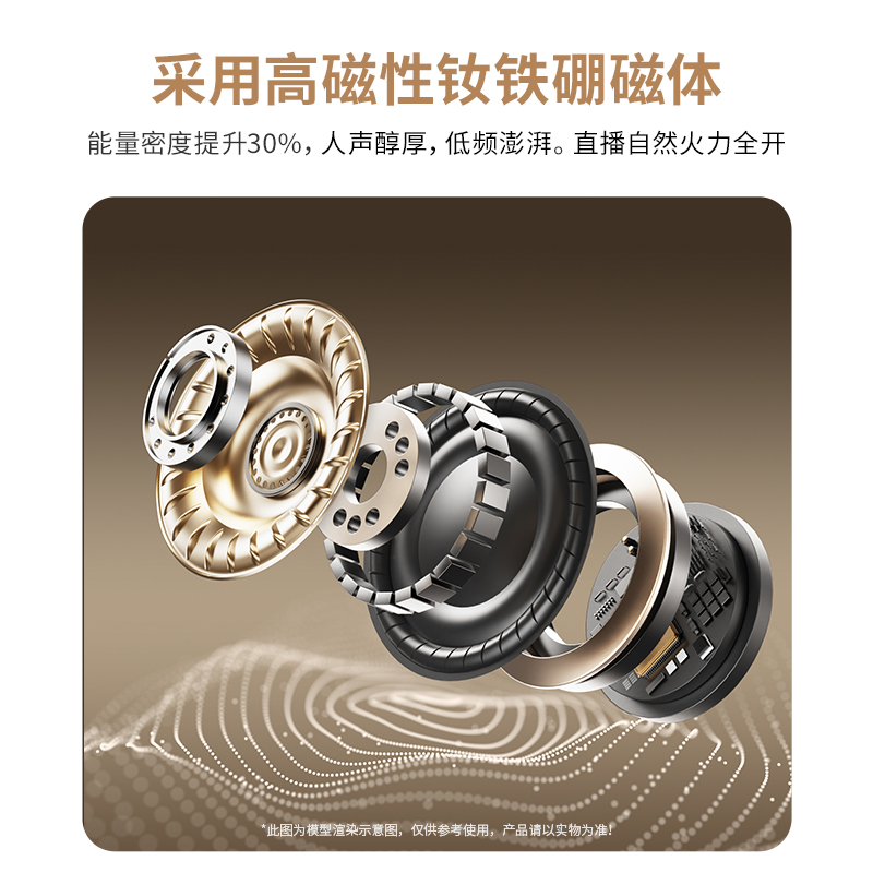 纽曼XL18 3米加长版 专业监听耳机有线3.5mm游戏不带麦主播直播专用声卡入耳式电脑降噪耳返 红色高清大图