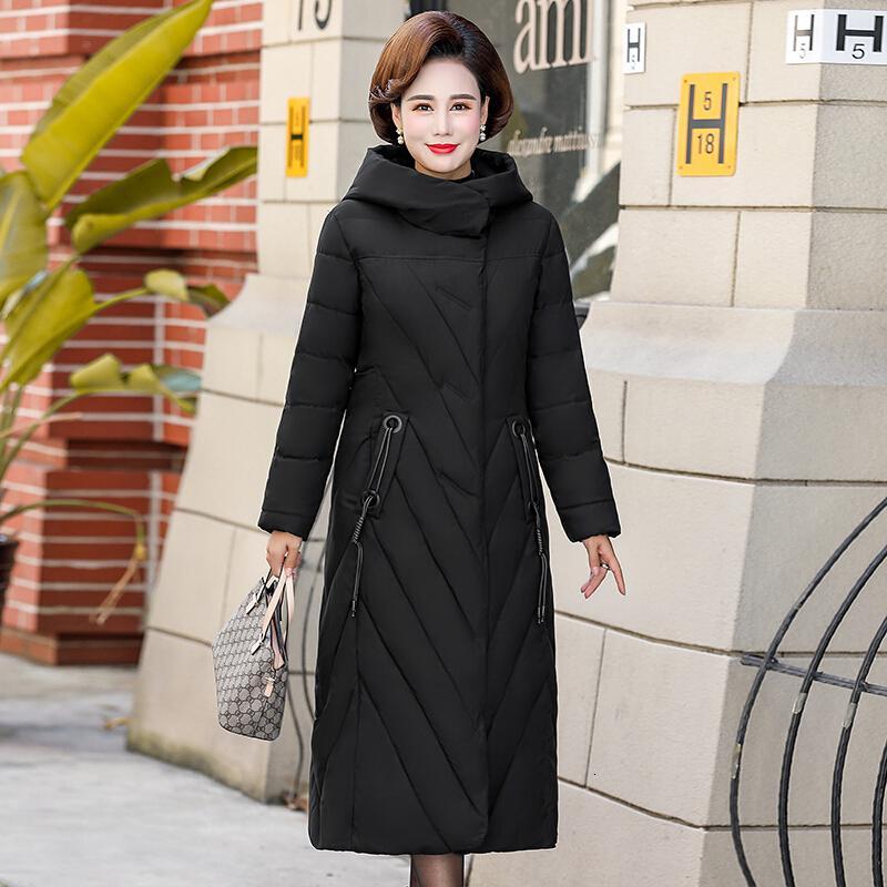 老年高贵简约妈妈装过膝保暖简约衣长款气质冬季新款官方品牌女装视频