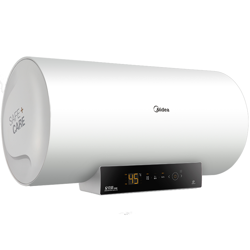 美的（Midea）F80-22BA6(HY)80升电热水器2200W速热手机APP控制 漏电断电安全浴E+增容 低耗保温