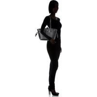 FURLA女士高质感粒面皮革手提托特包侧绳调节容量大便携通勤单肩