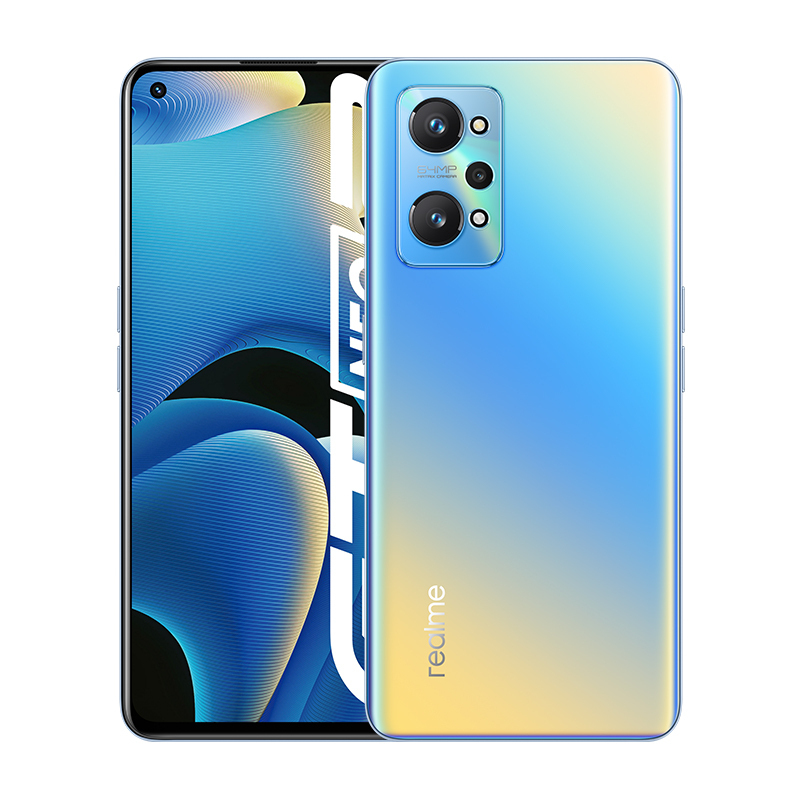realme 真我GT Neo2 5G手机 12GB+256GB 苍蓝 骁龙870旗舰处理器 120Hz AMOLED E4旗舰屏 5000mAh超大电量 65W智慧闪充