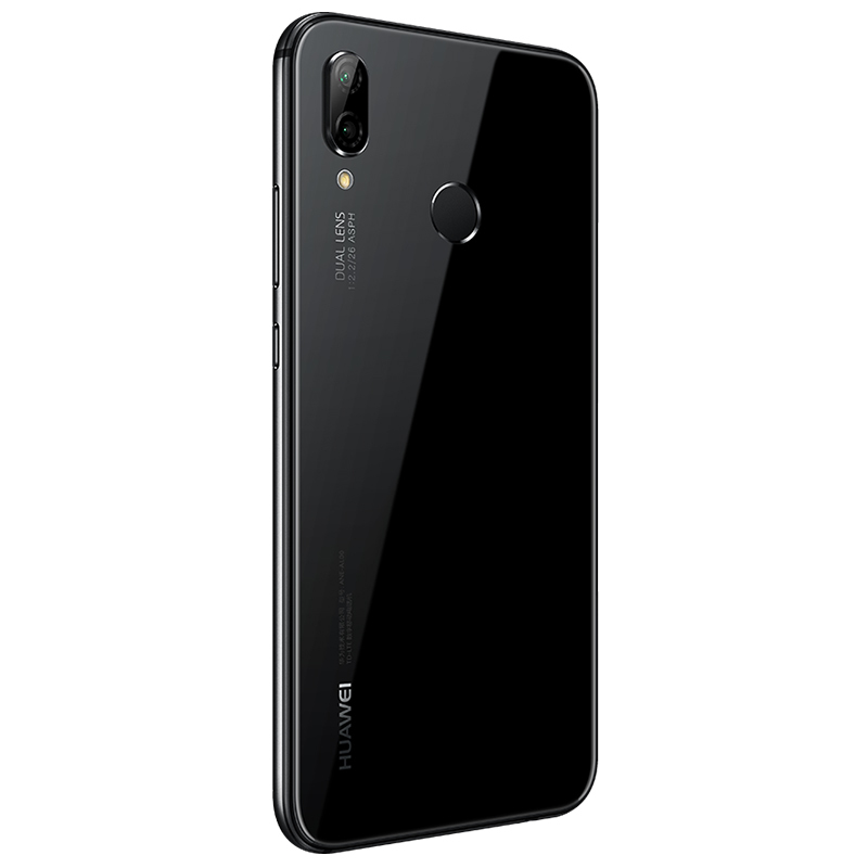 huawei华为nova3e全面屏2400万前置摄像4gb64gb黑色全网通版移动联通
