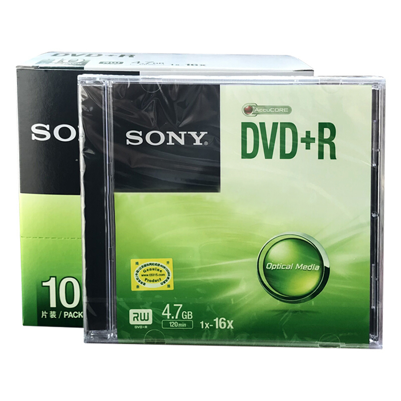 联想(lenovo) DVD-R 刻录 16速4.7G 单桶装 50片