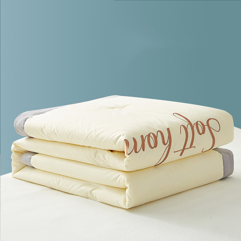 南极人空调被夏凉被夏季薄被子大豆纤维被芯宿舍单人双人儿童夏被视频