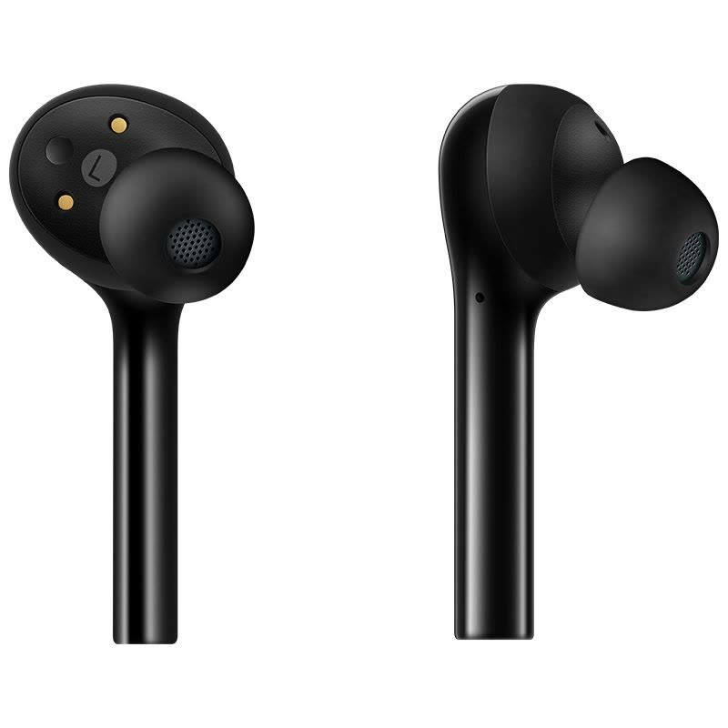 华为(HUAWEI)FreeBuds 无线耳机原装mate10/P10/P20/荣耀V10/mate9手机耳机黑色图片