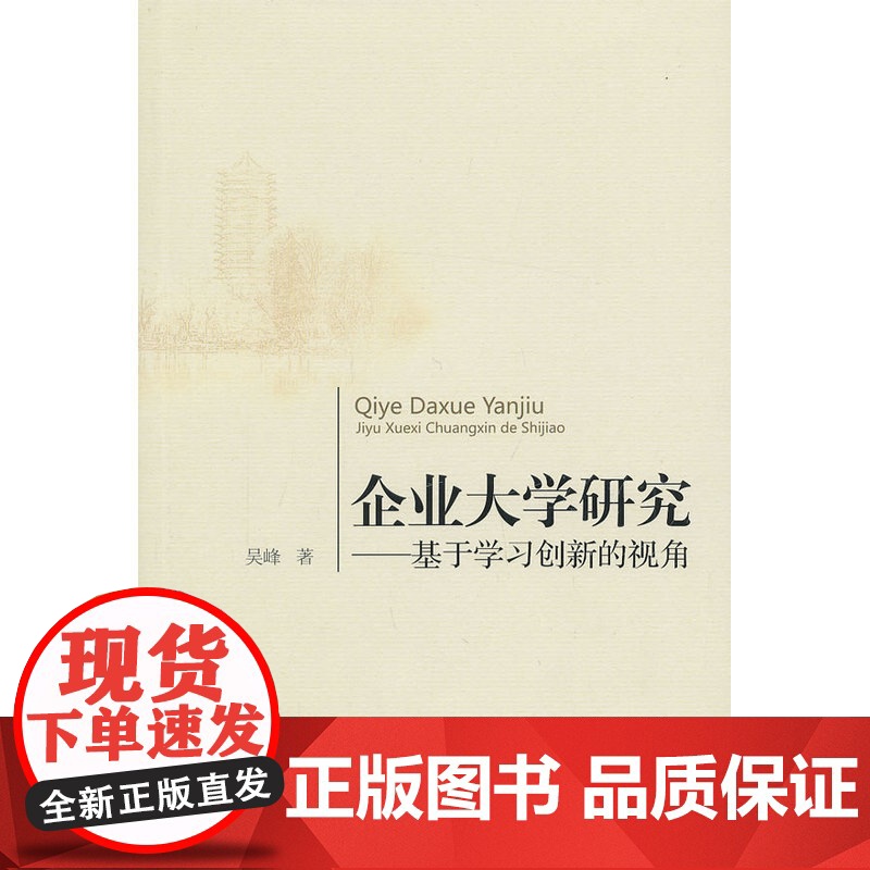 企业大学研究——基于学习创新的视角 吴峰 北京大学出版社 正版书籍高清大图