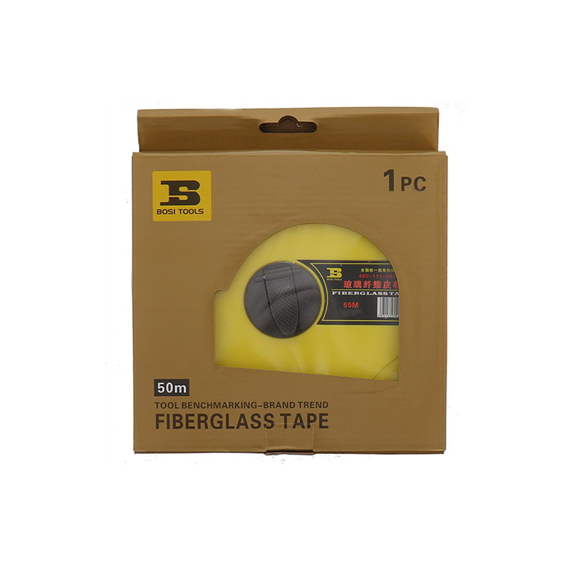 波斯(BOSI)玻璃纤维皮卷尺(50m)把高清大图