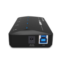 睿因(wavlink)WL-UH3042P1 usb3.0 hub 高速扩展一拖五5口集线器分线器接口转换器