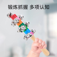 婴儿玩具0一1岁益智早教3新生儿手摇铃6宝宝三个月抓握训练小沙锤
