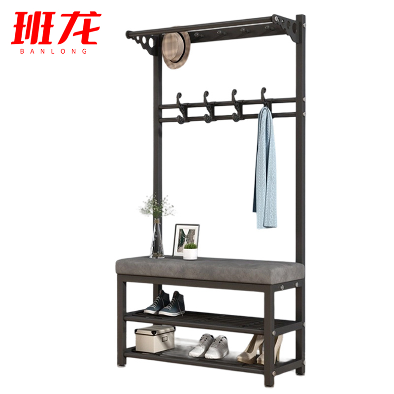 班龙衣帽架鞋凳B80个高清大图