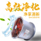 排气扇厨房油烟抽风机时光旧巷家用换气扇工业排风扇强力圆筒管道高速风机 浅灰色