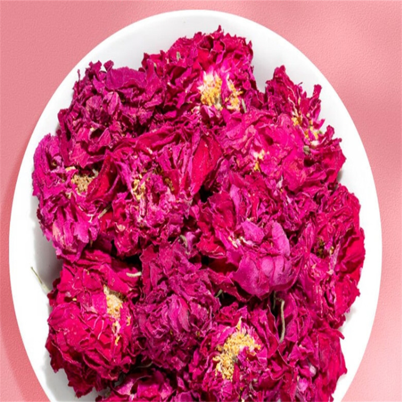 平阴玫瑰花花茶整朵干玫瑰花干花瓣无硫重瓣玫瑰花正品新货官方店