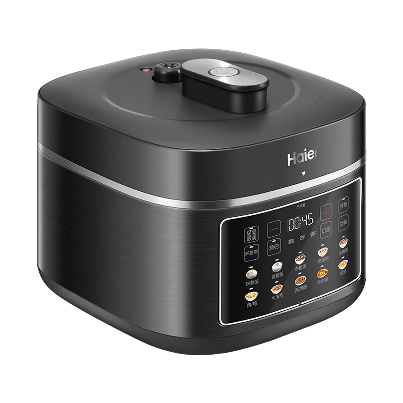 海尔电压力锅6L 方煲造型触控彩屏料理机(双胆电压力锅)HPC-M160ADZ高清大图