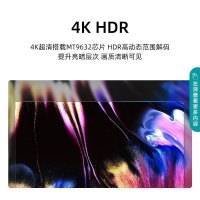 海信(Hisense)电视 65英寸彩电 4K超高清 悬浮全面屏智慧语音 65E3F 大屏智能液晶平板电视 智能