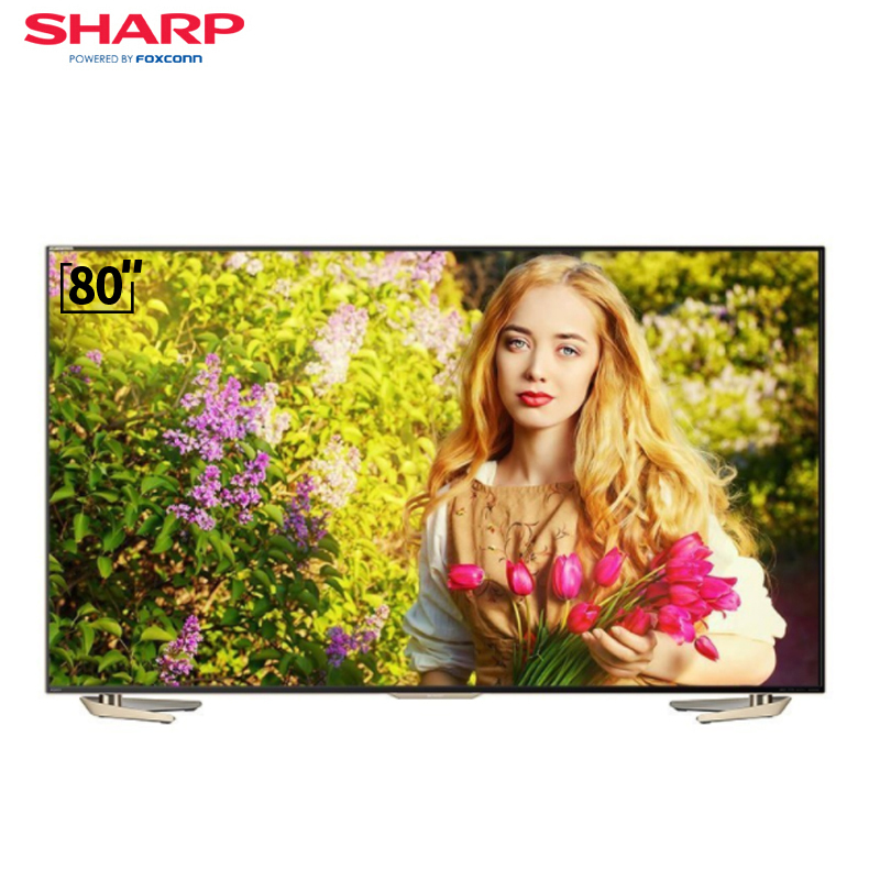 夏普(SHARP)LCD-80X8600A 80英寸4K超高清高端智能网络液晶平板电视