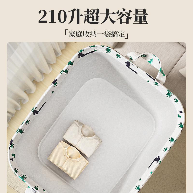 [补贴10%]收纳袋子衣服搬家打包袋布艺大容量家用整理袋衣物神器装棉被被子高清大图