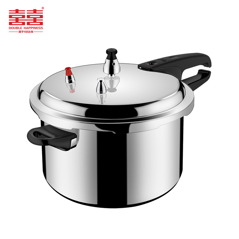 双喜高压锅7L 24cm家用小型燃气电磁炉明火通用加厚防爆压力锅4-5人用 囍 DOUBLE HAPPINESS