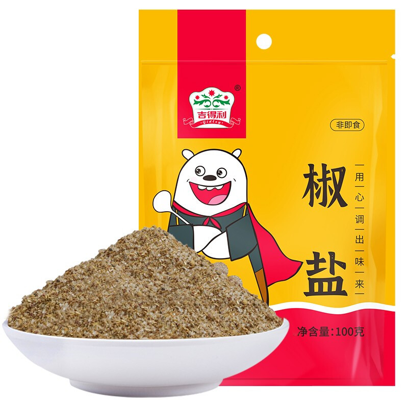 吉得利 椒盐 撒料烧烤调味料100g