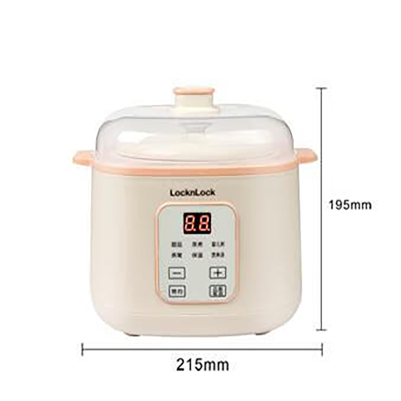 乐扣乐扣(LOCK&LOCK)多功能电炖盅EJP2214WHT 1L